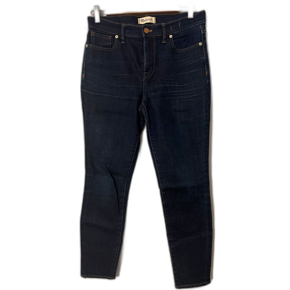 Madewell Women's Dark Wash High-Rise Skinny Jeans – Size 29